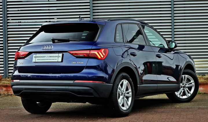 Audi Q3 cena 132900 przebieg: 39000, rok produkcji 2022 z Nisko małe 781
